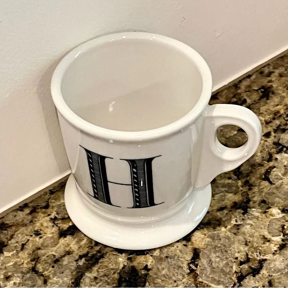 Anthropologie H Coffee Mug